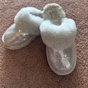 UGG COZY II MIRROR BALL SHEEPSKIN SLIPPERS